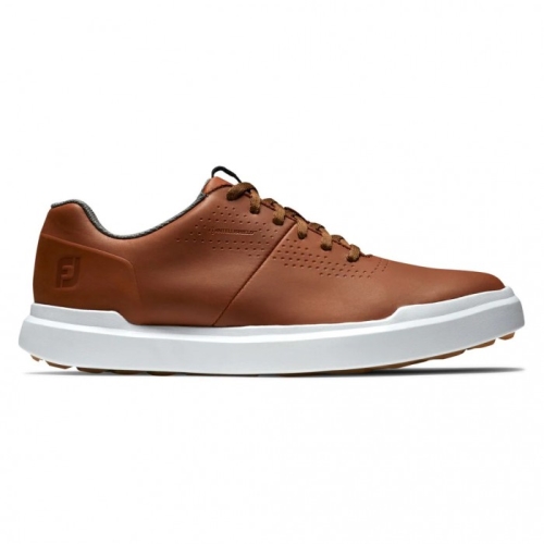 Footjoy Contour Casual Spiklösa Golfskor Herr Bruna | ZCDIK-2957
