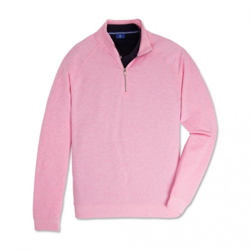 Footjoy Jersey Fleece Quarter-Zip -Previous Season Style Jacket Herr Blå | RJLGX-2783