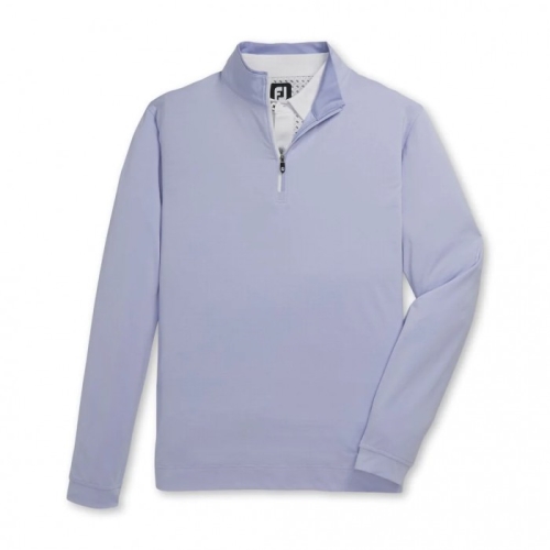 Footjoy Lightweight Quarter-Zip Jacket Herr Lavendel / Vita | CDTFN-9504