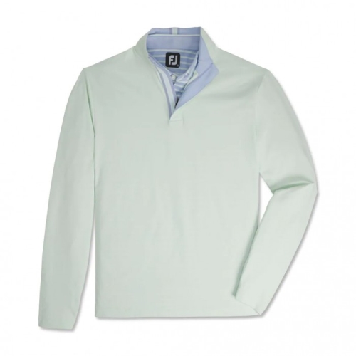 Footjoy Quarter-Zip Jacket Herr Mintgröna | BYLSC-2413