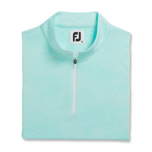 Footjoy Sleeveless Jacquard Skjorta Dam Turkos | DKFCQ-8573