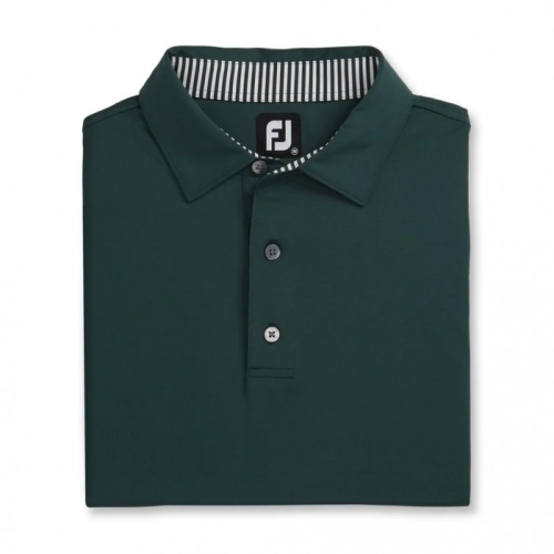 Footjoy Solid Lisle Self Collar Skjorta Herr Vita | ECBHV-9036