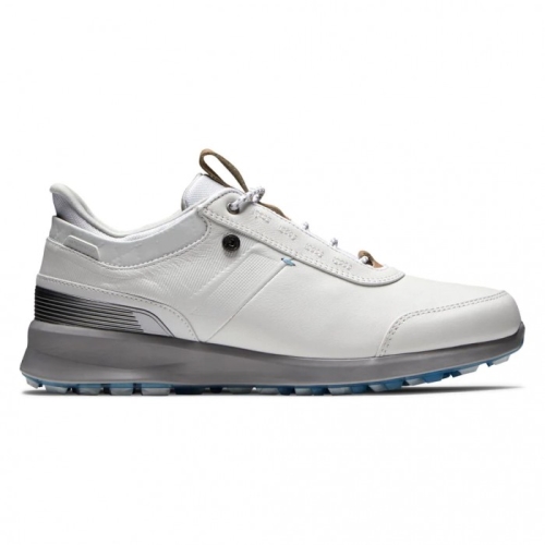 Footjoy Stratos Spiklösa Golfskor Dam Vita | TXCOD-8957