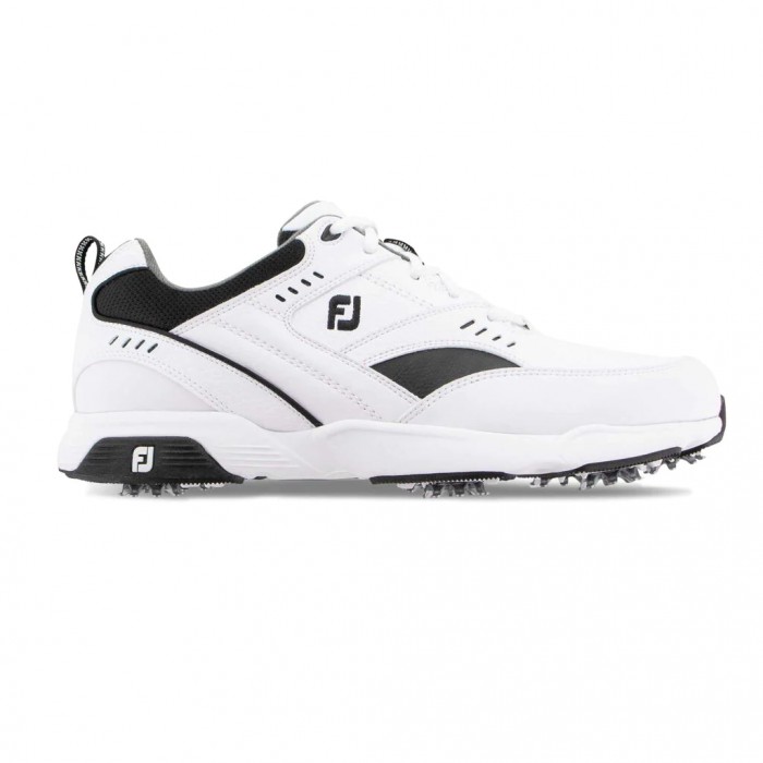 Footjoy Golf Sneaker Spik Golfskor Herr Vita | RQGYI-9215